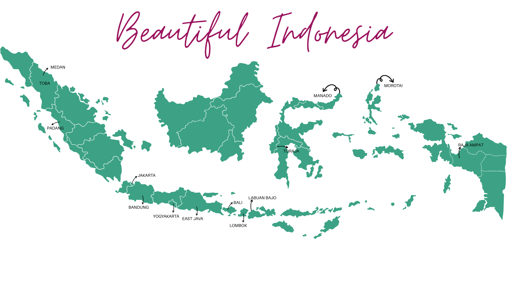 Peta Lokasi Tour